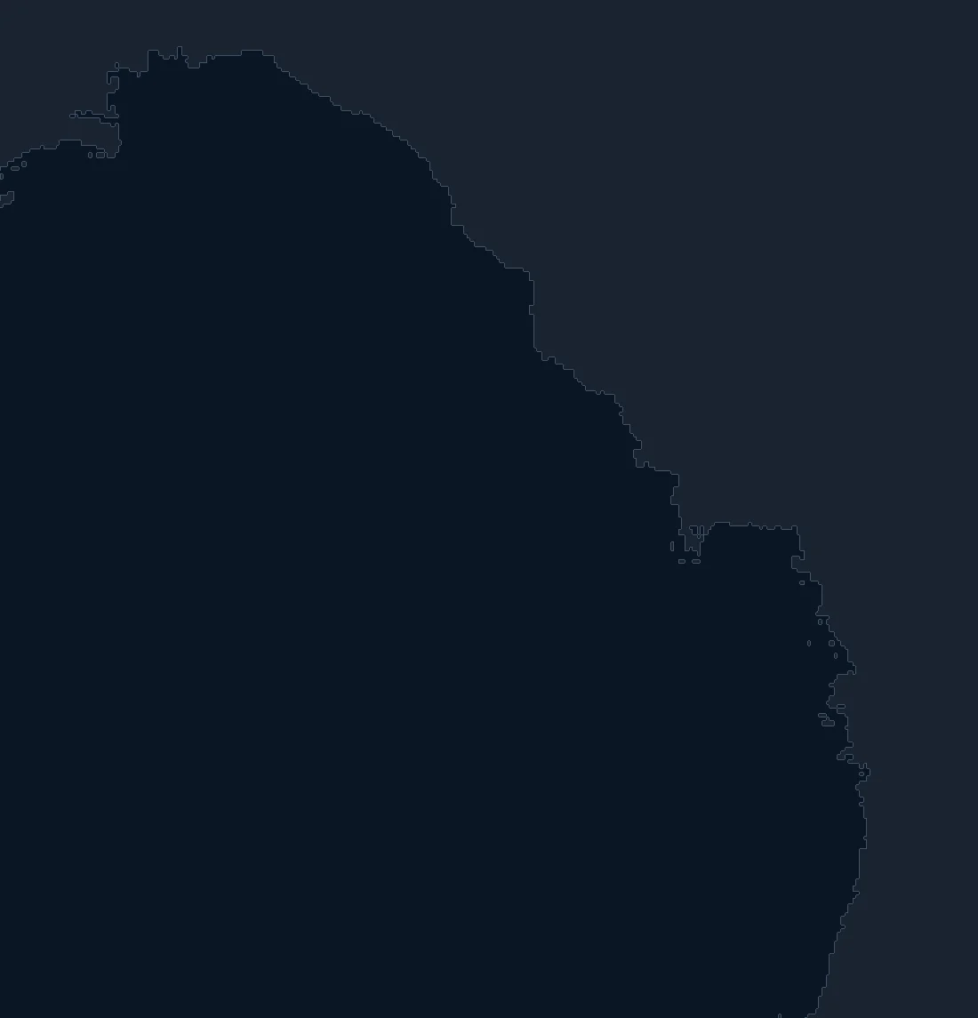 Big Bend / FL Gulf Coast bathymetry and named fishing spots base map